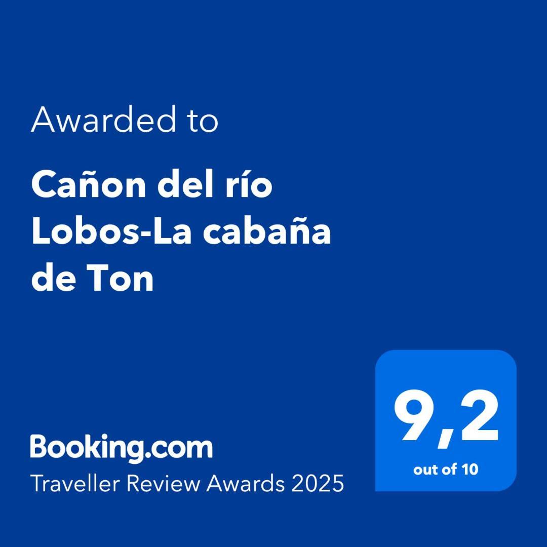 Canon Del Rio Lobos-La Cabana De Ton San Leonardo de Yagüe Exteriör bild